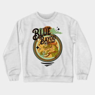 Blue Bayou Restaurant New Orleans Square Bar Lounge California Crewneck Sweatshirt